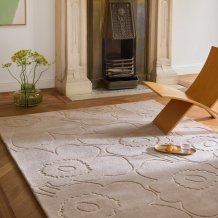 Moderní kusový běhoun Marimeko Piirto Uniko béžový Brink & Campman