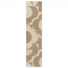 Moderní kusový běhoun Orla Kiely Prism Flower mushroom-ecru 158009 Brink & Campman