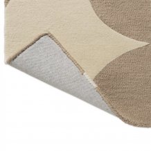 Moderní kusový běhoun Orla Kiely Prism Flower mushroom-ecru 158009 Brink & Campman
