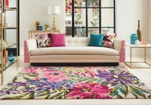 Vlněný kusový koberec Harlequin Floreale Fuchsia 44905 Brink & Campman