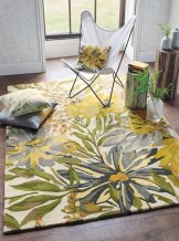 Vlněný kusový koberec Harlequin Floreale Maize 44906 Brink & Campman