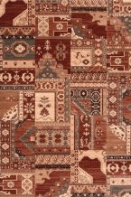 Moderní vlněný koberec Osta Kashqai 4323/300 červený Osta