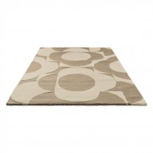 Moderní kusový koberec Orla Kiely Prism Flower mushroom-ecru 158009 - Brink & Campman