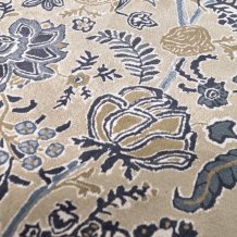 Moderní vlněný koberec Sanderson Shalimar china blue 148508 Brink & Campman