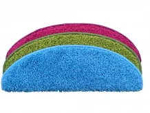 Nášlapy na schody Color Shaggy (půlkruh - obdélník)