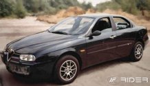 Ochranné boční lišty Alfa Romeo 156 1997-2007 (combi)