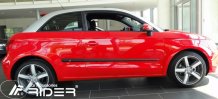 Ochranné boční lišty Audi A1 2010-2018 (hatchback)