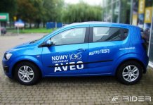 Ochranné boční lišty Chevrolet Aveo 2011-2015 (hatchback, sedan)