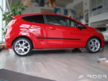 Ochranné boční lišty Ford Fiesta 2008-2012 (hatchback, 3 dveře)