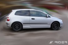 Ochranné boční lišty Honda Civic 2001-2006 (hatchback, 3 dveře)