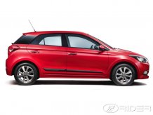 Ochranné boční lišty Hyundai i20 2014-2020 (hatchback, 5 dveří)