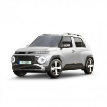 Ochranné boční lišty Hyundai Inster 2024-
