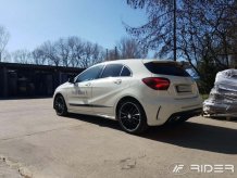 Ochranné boční lišty Mercedes A-Class 2012- (W176, hatchback)