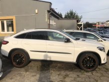 Ochranné boční lišty Mercedes GLE-Class 2015-2019 (coupe)