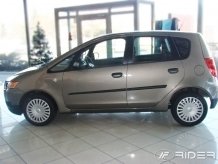 Ochranné boční lišty Mitsubishi Colt 2008-2012 (hb, 5 dveří)