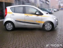Ochranné boční lišty Opel Agila 2007- (hatchback)