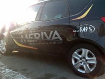 Ochranné boční lišty Opel Meriva B 2010-2017