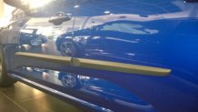 Ochranné boční lišty Renault Megane 2016- (sedan, combi)
