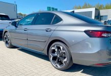 Ochranné boční lišty Škoda Superb IV. 2024-