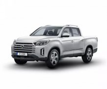 Ochranné boční lišty SsangYong Musso 2020-