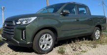 Ochranné boční lišty SsangYong Musso 2020-