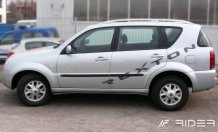 Ochranné boční lišty Ssangyong Rexton 2006-2010