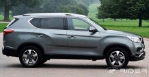 Ochranné boční lišty SsangYong Rexton 2018-