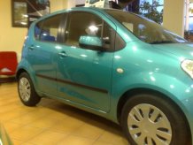 Ochranné boční lišty Suzuki Splash 2008-2014