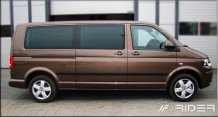 Ochranné boční lišty Volkswagen Transporter T5 2004-2014 (van, minivan, dlouhá verze)