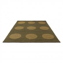 Ooutdoorový koberec B&C Habitat festival dots olive green 495817 Brink & Campman