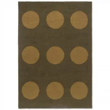 Ooutdoorový koberec B&C Habitat festival dots olive green 495817 Brink & Campman