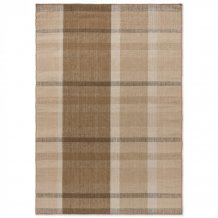 Outdoorový koberec B&C Zone Block Stripe&Check cashew 497501 Brink & Campman