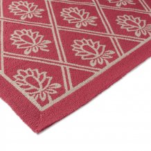 Outdoorový koberec Laura Ashley Porchester poppy red 480200 Brink & Campman