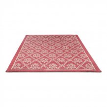 Outdoorový koberec Laura Ashley Porchester poppy red 480200 Brink & Campman