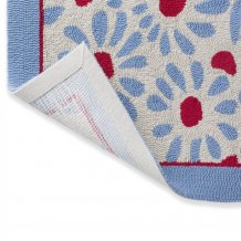 Outdoorový koberec Laura Ashley Thorncliff daisy sky blue 480308 Brink & Campman