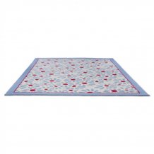 Outdoorový koberec Laura Ashley Thorncliff daisy sky blue 480308 Brink & Campman