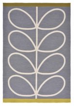 Outdoorový koberec Orla Kiely Giant linear stem slate 460605 Brink & Campman