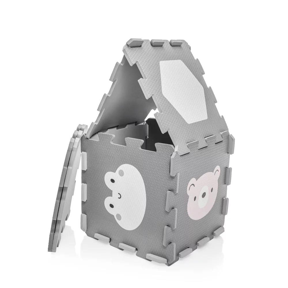 Pěnová podložka Puzzle 30x30 cm 9ks WILD LIFE