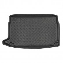 Plastové vany do kufru Volkswagen Polo 2009-2017 (hatchback, horní dno, bez protiskluzu)