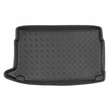 Plastové vany do kufru Volkswagen Polo 2009-2017 (hatchback, horní dno, bez protiskluzu)