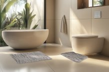 Předložka do koupelny Bari 102 silver