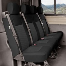 Přesné autopotahy Ford Transit 2014- (2. řáda, 2+2)