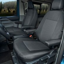 Přesné autopotahy Ford Transit/Tourneo Custom 2024- (2 místa)