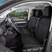 Přesné autopotahy Opel Vivaro 2019- (přední, 3 místa)