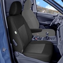 Přesné autopotahy VW Caddy 2021- (spolujezdec, s loketní opěrkou)