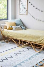 Přírodní koberec, ručně tkaný Azteca Natural-Vintage Blue