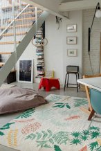 Přírodní koberec, ručně tkaný Botanic Plants