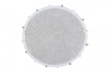 Přírodní koberec, ručně tkaný Bubbly Light Grey