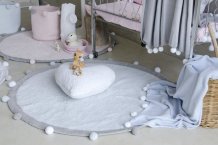 Přírodní koberec, ručně tkaný Bubbly Soft Blue