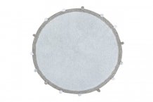 Přírodní koberec, ručně tkaný Bubbly Soft Blue
